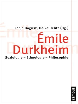 cover image of Émile Durkheim